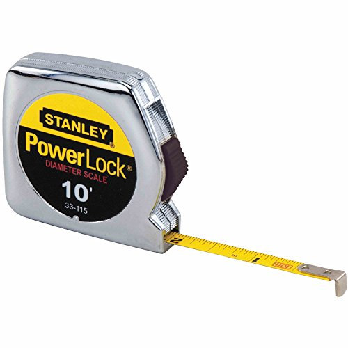 Stanley Tools 33-115 - Confezione da 24 regole di nastro tascabile Powerlock con scala di diametro