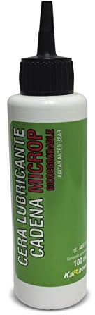Cera Lubricante De Cadena Ecológica - Biodegradable Y Más Limpio Que Aceite O Grasa - 23012