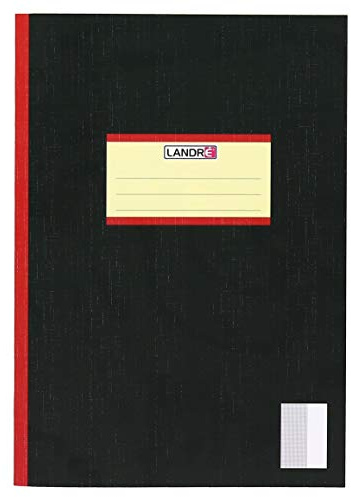 Landré Schulheft Oberschule A4, 20 Blatt, kariert mit 9 cm Rand, 25 Stück