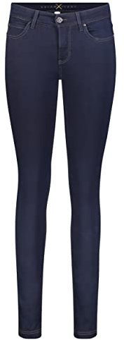 MAC Dam raka ben jeans dröm skinny, Blå (Dark D801), 44W x 32L
