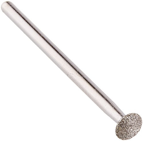 Proxxon 28250 Diamantschleifstift Form Linse Durchmesser 5mm, Grün