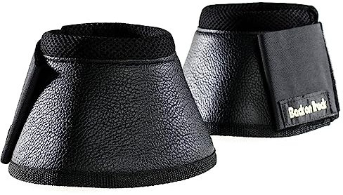 Back on Track Hufglocken schwarz, Größe:L