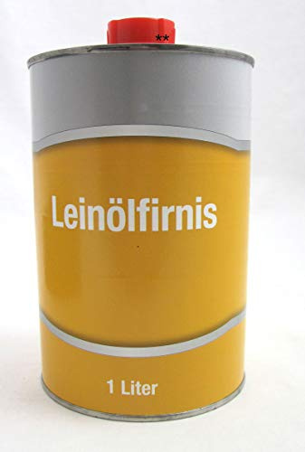 Leinölfirnis Flachsöl doppelt gekocht 1 Liter