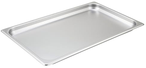Winco SPF1 1-1/4-Inch Pan, Full,Stainless Steel,Medium
