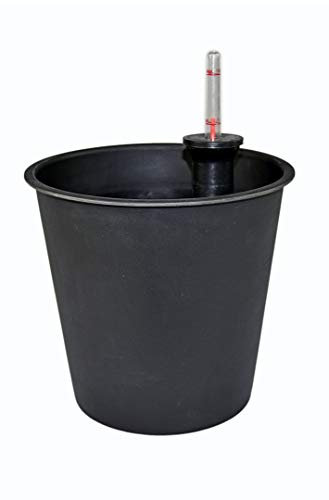 eastwest pflanzkübel Runder Pflanzeinsatz Ø42x H38cm aus Kunststoff für Fiberglaskübel, mit Bewässerungssystem