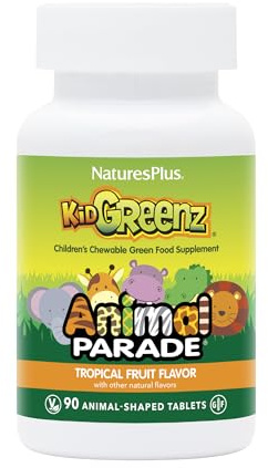 Nature's Plus - Animal Parade Kid Greenz, 250 mg, 90 chewable tablets