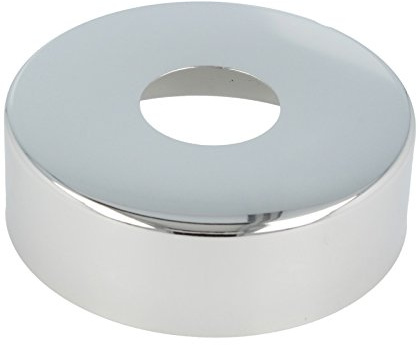 tecuro Hahnrosette 3/4 Zoll Messing verchromt Ø 27 x 80 mm x 25 mm langlebig edles Design