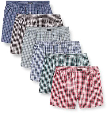 Lower East Le150, Boxer Americani Uomo, Multicolore, M