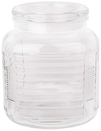 6GL1085 Clayre & Eef - R‚cipient … provisions en verre - transparent ca. 14 x 17 cm
