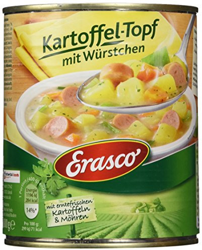 Erasco Kartoffel-Topf mit Würstchen, 800g