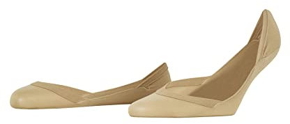 FALKE Damen Füßlinge Elegant Step W In extra low cut unsichtbar einfarbig 1 Paar, Hautfarben Crystal 4409, 37-38