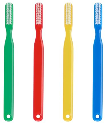 Practicon 7045211 Practivalu Kinder-Zahnbürsten, verschiedene Farben, 144 Stück