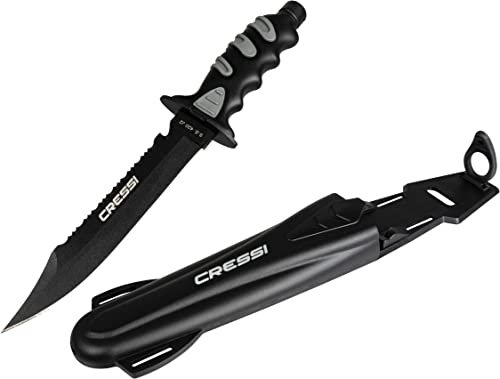 CRESSI Dive/Giant Knife Having Large Dimensions, Schwarz, 30 cm, RC556500