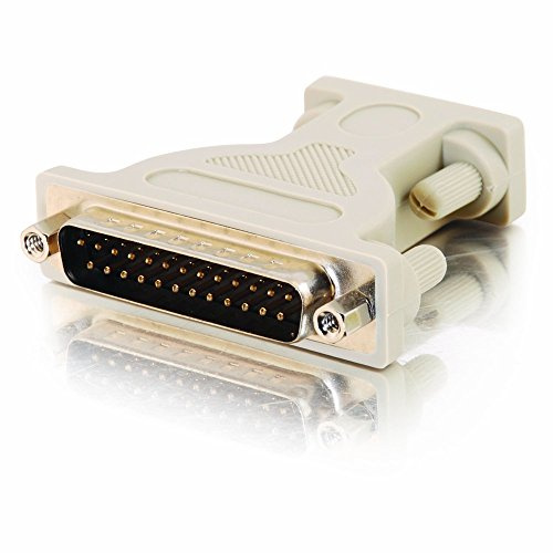 C2G DB9 mannlichen to DB25 mannlichen Serial Adapter (Gender Changer fàur serielle Kabel), 81445