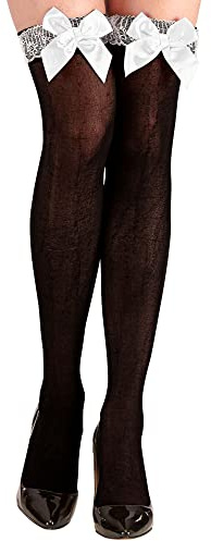 Widmann - Ställlösa strumpor, babyflickor, maid, sjuksköterska, 70 DEN, overknees strumpor, knästrumpor, karneval, temafest