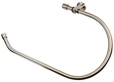 iso-design Edelstahl Raffbügel schwenkbar Modell Kappe – 1 Paar