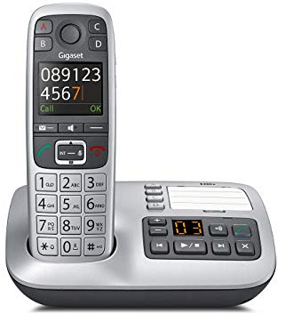 Gigaset E560A Téléphone DECT sans fil Argent