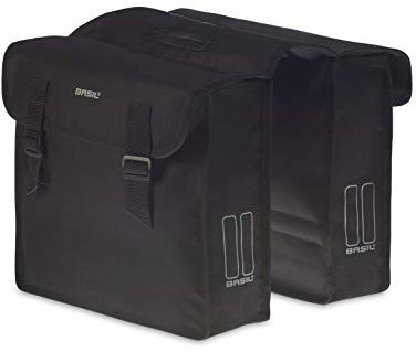 Basil Doppelpacktasche Mara, Black, 35 x 12 x 31 cm 26 Liter