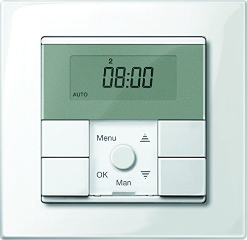 Schneider Electric Merten MEG5755-0319 Zeitschaltuhr-Modul, polarweiß glänzend, System M