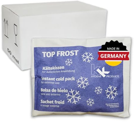 KK Kälte-Sofort-Kompresse | 50 Stück | Kältekompressen | Kühlkompresse 14 x 18 cm