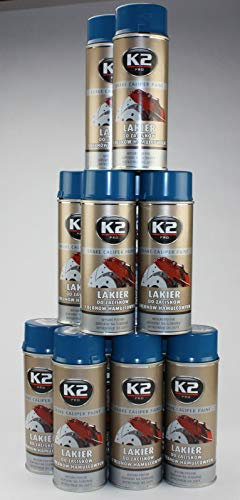 ZentimeX Bremssattellack Lack 12 Dosen BLAU 4,8 Liter