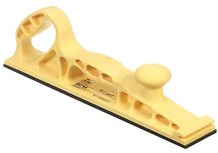 3M Hookit Hand File Board 05744, 2-3/4 in x 16 in, Flat Surface, Sanding Block | 1 Sanding Block, Automotive Sanding , Flat Surface