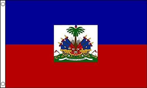3Ft x 2Ft Flag Bandera pequeña con Escudo de la República de Cuba