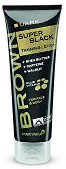 Tannymaxx Brown Super Black Tanning Lotion, 1er Pack (1 x 125 ml)