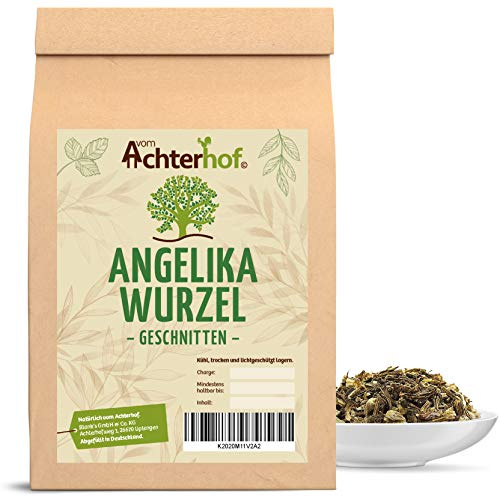 250 g Angelikawurzel geschnitten Kräuter Tee - Natürlich vom Achterhof Angelika Wurzel