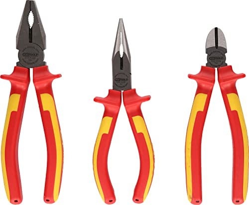 KS Tools 117.1110 ERGOTORQUE VDE Zangen-Satz, 3-tlg.
