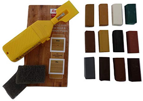 1 x Beech Maple Ash White Oak Teak Cream Black Green Laminate Floor Repair Kit