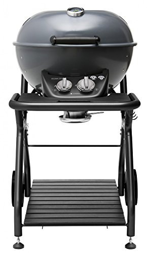 Outdoorchef ASCONA 570 G darkgrey grau BBQ Gasgrill Kugelgrill, Doppelbrenner, 18.127.97