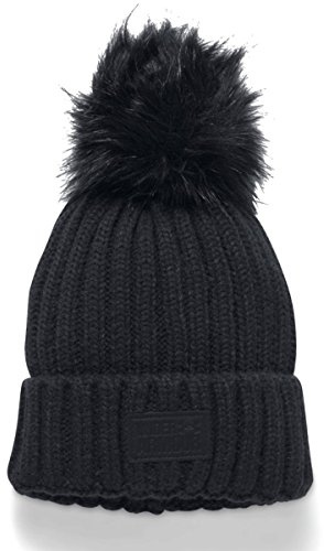 Under Armour Dammössa snöcrest pom beanie svart Einheitsgröße