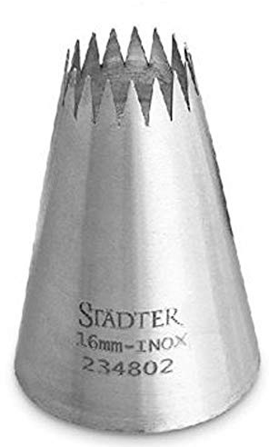 Staedter Sterntülle fein ca. 16 mm Edelstahl, rostfrei