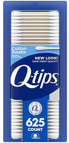 Q-Tips Cotton Swabs, 625 Count