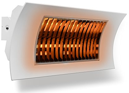 Radialight Chauffage de Terrasse avec Telecommande OASI Blanc 2000W