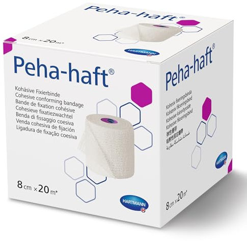 Hartmann Peha-haft Kohesive anpassbare Bandage, latexfrei 20 m x 8 cm