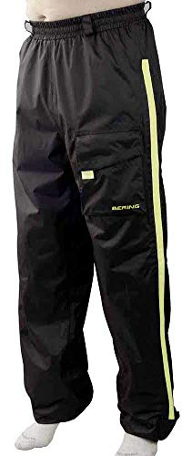 BERING Regenhose Damen und Herren wasserdicht Chicago Textil Regenhose gelb L, Herren, Tourer, Ganzjährig