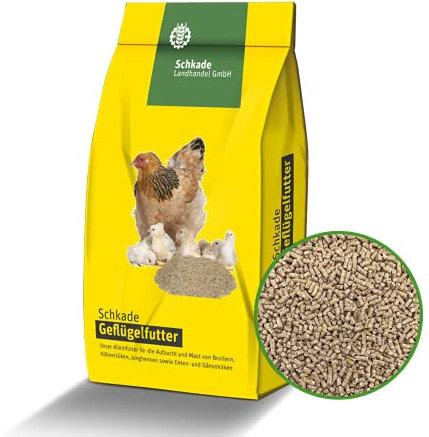 Schkade Landhandel GmbH Gänse- und Entenmastfutter, 5 mm pelletiert, 25 kg