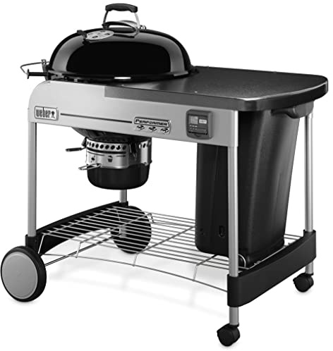Weber Performer Premium GBS kolgrill 57 cm 15401004 Grill – Träkol, 126X72X102 cm, Svart