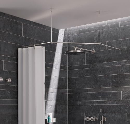 Phos Duschstange Fünfecklösung DS FE 1000