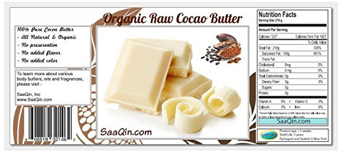 1/2 pund certifierat ekologiskt koasmör, ren, rå, obearbetat. Ökad kvalitet och doft. Använd för lotion, kräm, läppbalm, olja, pinne eller kroppssmör. Organically Grown, Non-gmo By Saaqin av SaaQin
