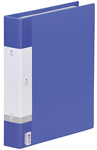 A4 G8803-8 bleu 800 LIHITLAB livre de carte de visite (japon d'importation)