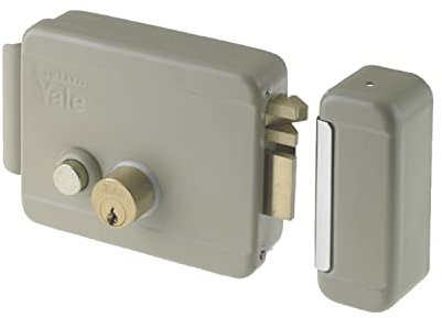 YALE Serratura elettrica da applicare DX C/K e pulsante