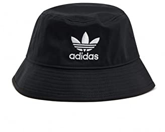 adidas Unisex Adicolor Trefoil Stoffhut, Black/White, OSFY