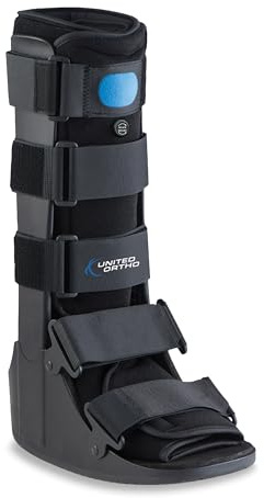 United Ortho Air Cam Walker Fracture Boot, Small, Black