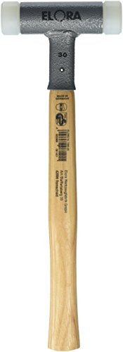 Elora 1690000306000 rückschlagfreier Nylon-Schonhammer 30mm