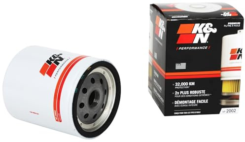 K&N Ölfilter - Patrone 94x119mm kompatibel mit Blue Bird, Sterling Truck, Chevrolet, GMC, Workhorse (HP-2002)
