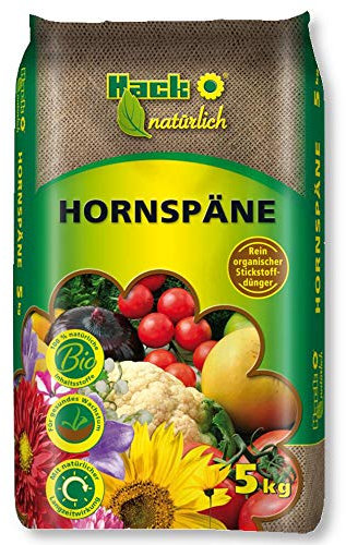 Hack Hornspäne + Stickstoff mit Langzeitwirkung 5 kg für 100 m²