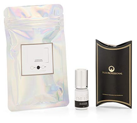 COLLA PER EXTENSION CIGLIA, Colla Ciglia Finte/DLux Professional/SUPREME | Asciugatura molto rapida 1 sec. , Lunga durata 6-7 settimane, Colore nero